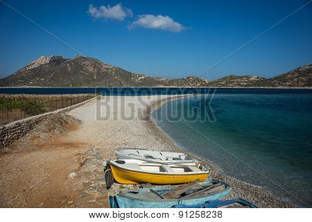 Agios Pablos Beach, Amorgos, Cyclades, Greece