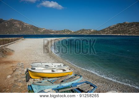 Agios Pablos Beach, Amorgos, Cyclades, Greece