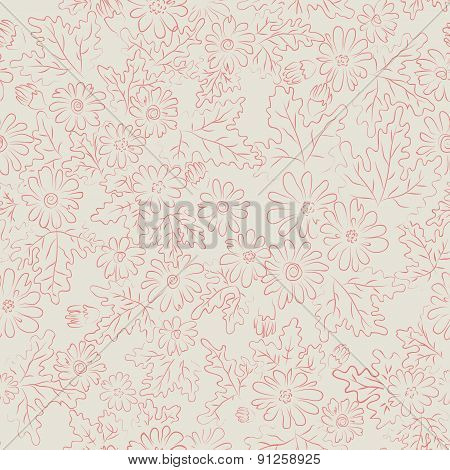 daisy background pink