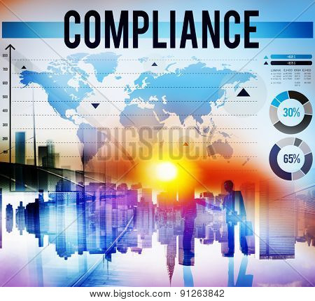 Compliance Agreement Acceptance Strategy Business Concept