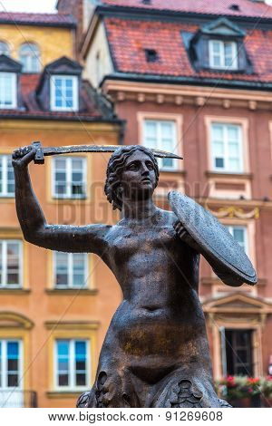 Mermaid In Warsaw