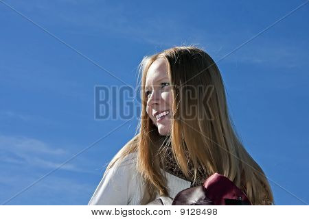 Ragazza sorridente