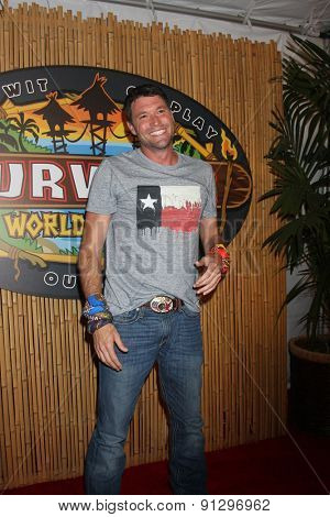 LOS ANGELES - MAY 20:  Mike Holloway at the Survivor Season 30 Finale at the CBS Radford on May 20, 2015 in Studio City, CA