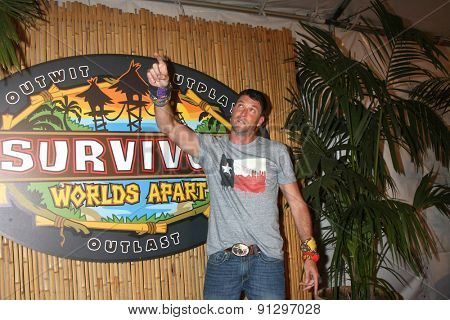 LOS ANGELES - MAY 20:  Mike Holloway at the Survivor Season 30 Finale at the CBS Radford on May 20, 2015 in Studio City, CA