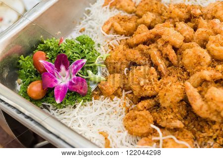 Deep Fried Prawns