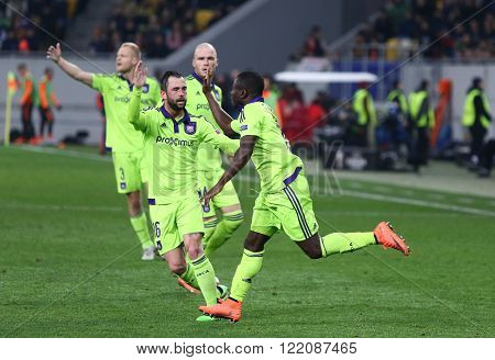 Uefa Europa League Game Shakhtar Donetsk Vs Anderlecht