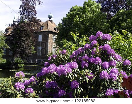 Castle of velen in the german muensterland