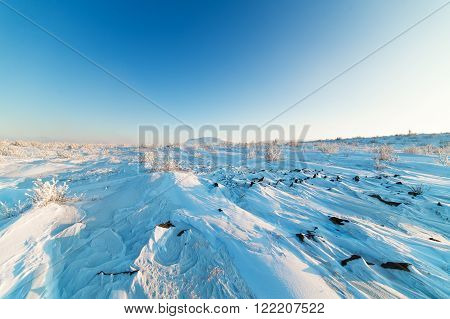 Snow Covered Plateau