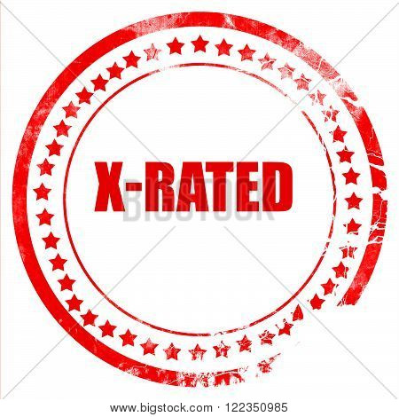 Xrated sign with some nice vivid colors