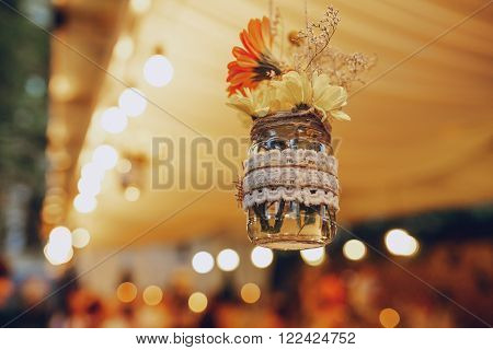 authentic wedding wonderful young couple with incredible scenery