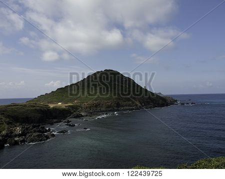 the beautifull French Island of corsica in the mediterranean