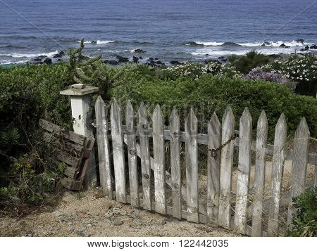 the beautifull French Island of corsica in the mediterranean
