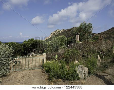 the beautifull French Island of corsica in the mediterranean