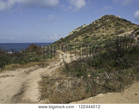 the beautifull French Island of corsica in the mediterranean