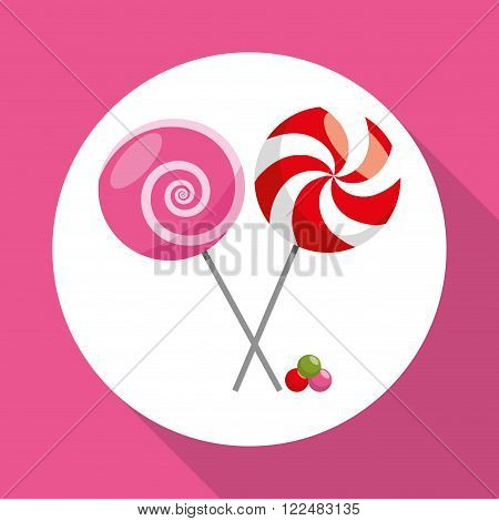 Sweet  concept with icon design, vector illustration 10 eps graphic.