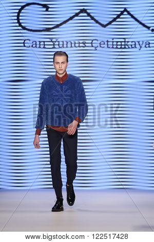 Can Yunus Cetinkaya Catwalk In Mercedes-benz Fashion Week Istanbul