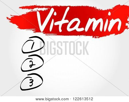 Vitamin Blank List, Fitness