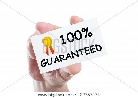 One Hundred Procent Guaranteed