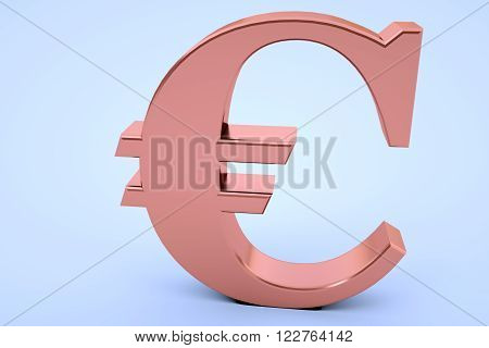 Euro Sign in Motion. Nice stylish Euro Sign.