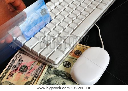 Bargeld und Kreditkarten