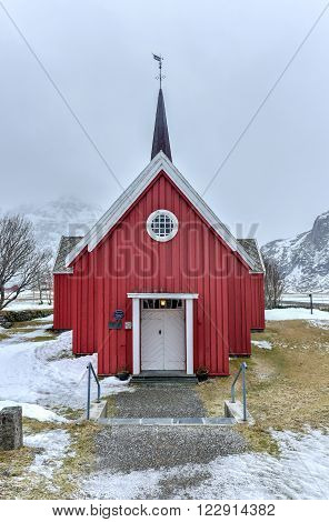 Flakstad Church - Lofoten Islands, Norway