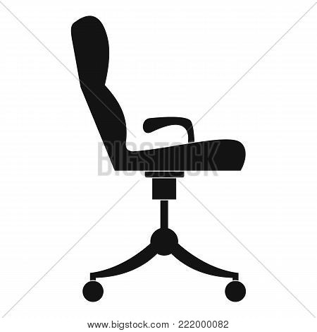 Armchair icon. Simple illustration of armchair vector icon for web.
