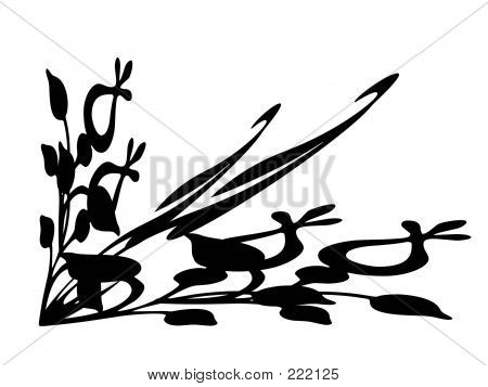 Ozdobné rohové Designe