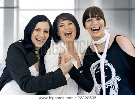 trois businessladies réussies