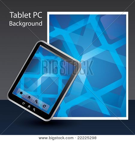 Tablet PC pozadí