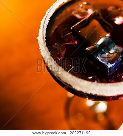 Tasty And Colorful Drinks Based On Various Alcohols, Syrups And Liqueurs, Unique Effect Of The Barte