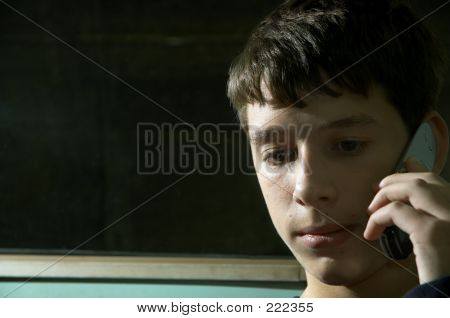 휴대 전화와 틴