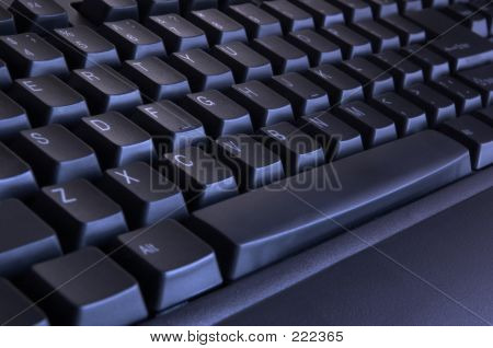 Teclado negro