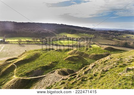 Cley Hill - Warminster- Wiltshire- UK - Countryside