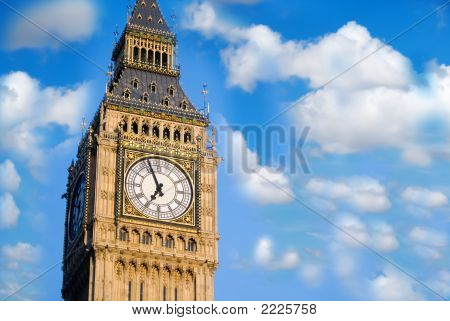 Närbild på Big Ben