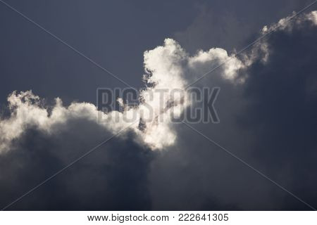 Cloud Scape  Cloud From Tropical Sky.