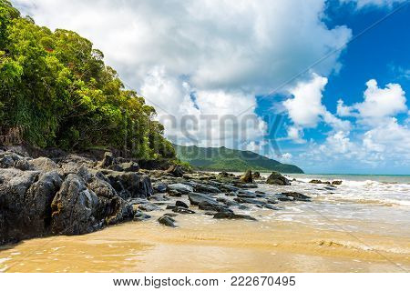 Cape Tribulation in Tropical North Queensland, Australia