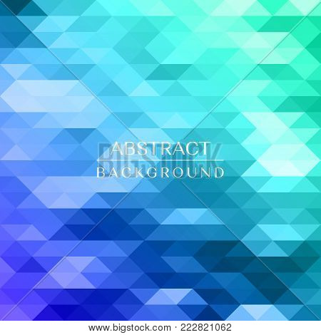 Colorful mosaic background. Creative design templates. Vector illustration.