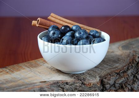 블루베리의 그릇