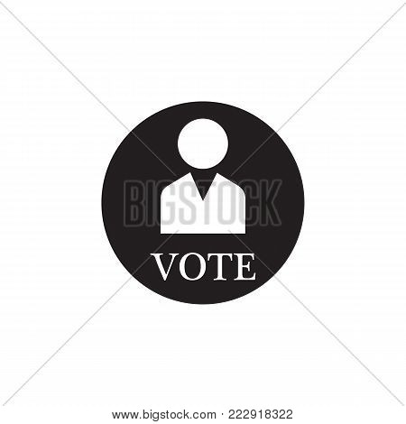 pollder icon. Election element icon. Premium quality graphic design. Signs, outline symbols collection icon for websites, web design, mobile app, info graphic on white background