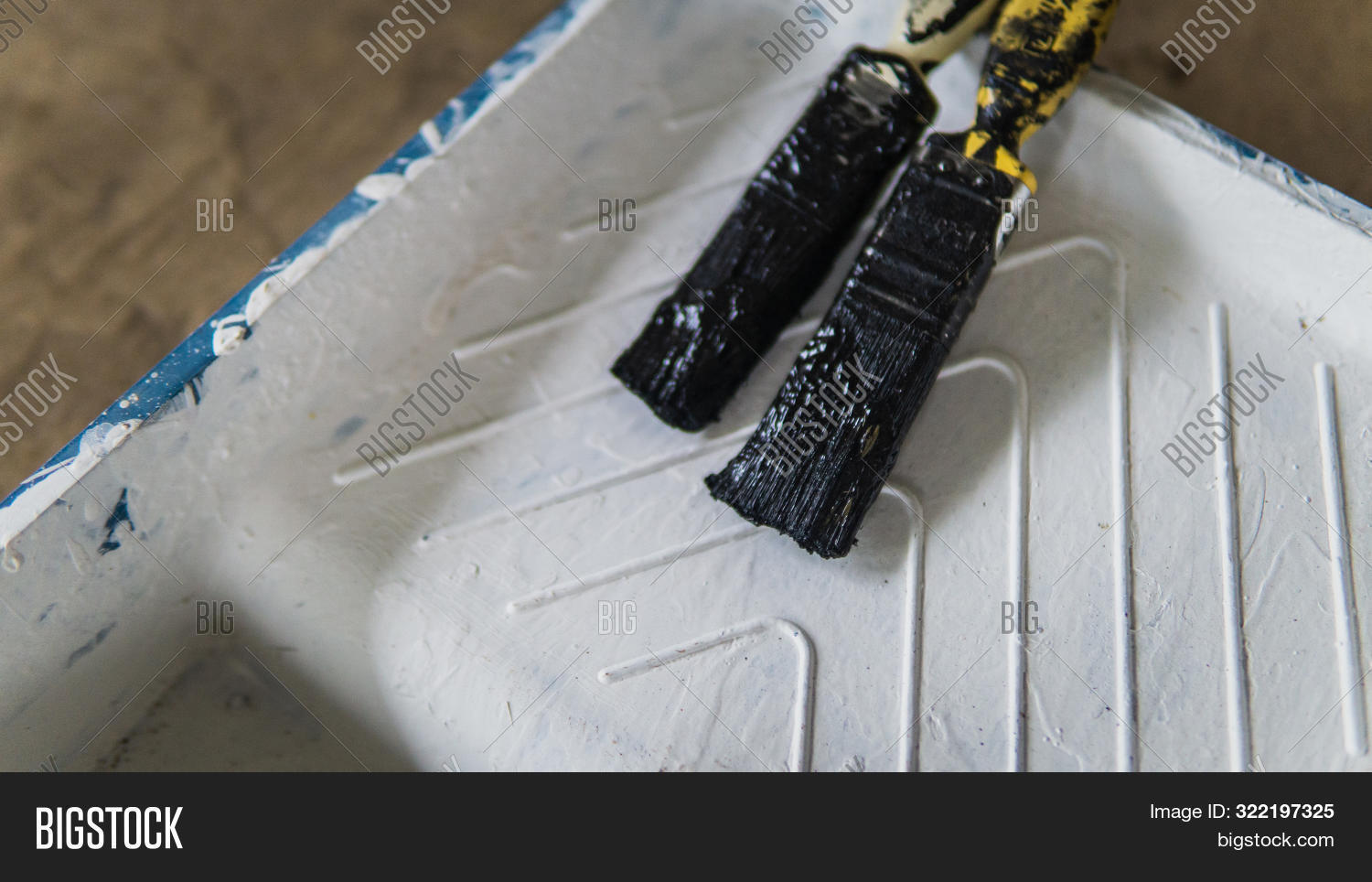 Two Dried Paint Brush Image & Photo (Free Trial) Bigstock