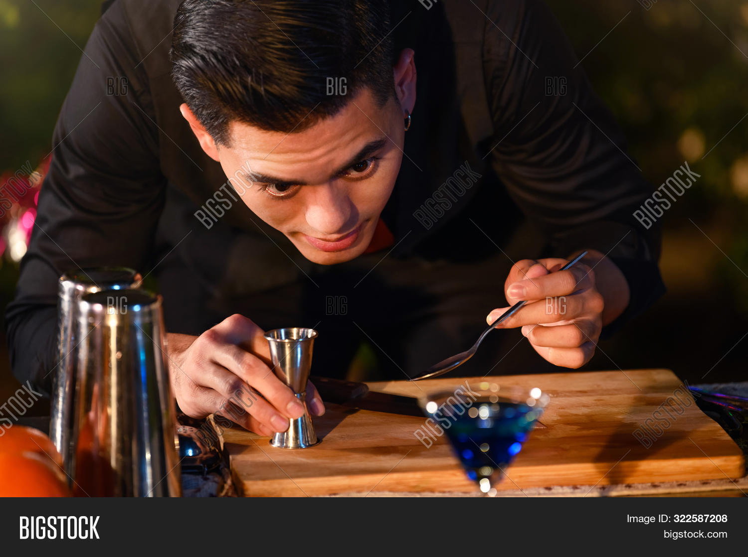 Professional Bartender Image & Photo (Free Trial) Bigstock