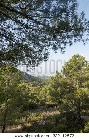 The Mountains Of Benicassim On The Costa Azahar