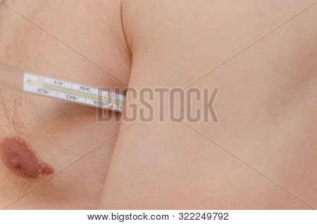 Helmet On The Background Of The Sound Console. Sound Test For The Concert. Mixer Control. Musical En