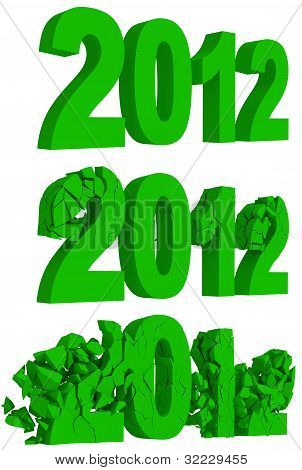 崩溃和销毁的 2012 年