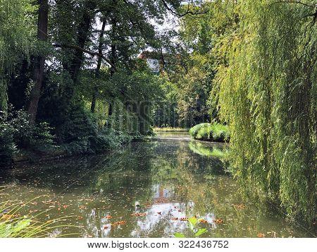 The First Lake In Maksimir Park Or Prvo Jezero U Parku Maksimir - Zagreb, Croatia (hrvatska)