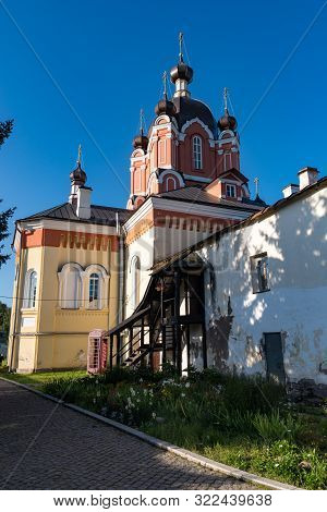 Holy Cross Exaltation Church In The Tikhvin Assumption (blessed Virgin Assumption) Monastery, Tikhvi