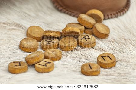 Wooden Runes Symbols Image & Photo (Free Trial) | Bigstock