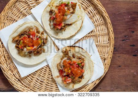 Mexican Carnitas Tacos, Traditional Food Of Michoacán