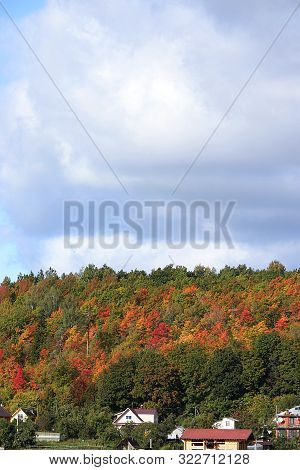 Russia, St. Petersburg, Voronny Gora, Duderhof, September 14, 2019. The Photo Shows The Duderhof Hei