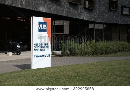 Brussels Belgium September 12 2019 U-residence Hotel At Vub